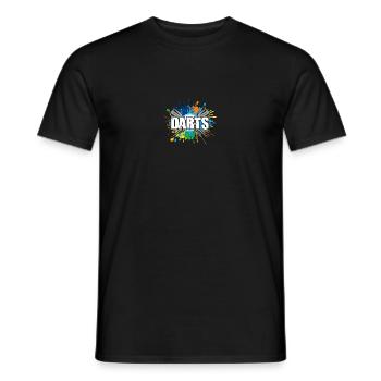 Dartspieler Darts Dart - Männer T-Shirt - Schwarz - Vorne - AI Model Male 178 light (178cm)