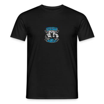 Deadlift Bodybuilding Bodybuilder Gym Kraftsport - Männer T-Shirt - Schwarz - Vorne - AI Model Male 178 light (178cm)
