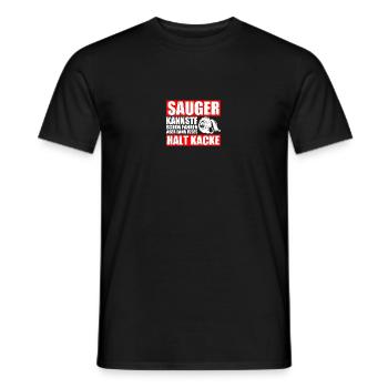 Turbo Ladedruck KFZ Tuning Tuner Schrauber - Männer T-Shirt - Schwarz - Vorne - AI Model Male 178 light (178cm)