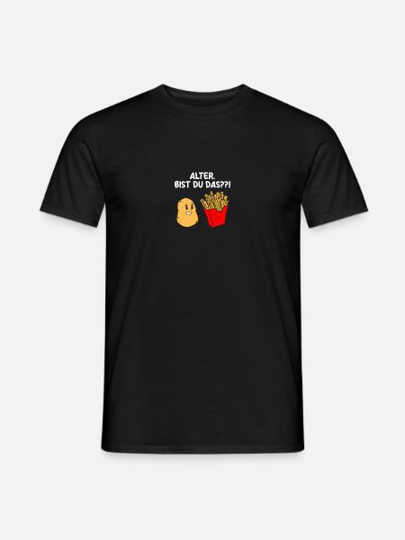Mec, c’est toi ?! Frites Frites - T-shirt homme - noir