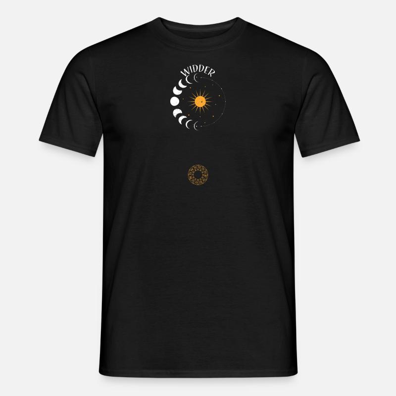 Widder - Astrology - Männer T-Shirt - Schwarz