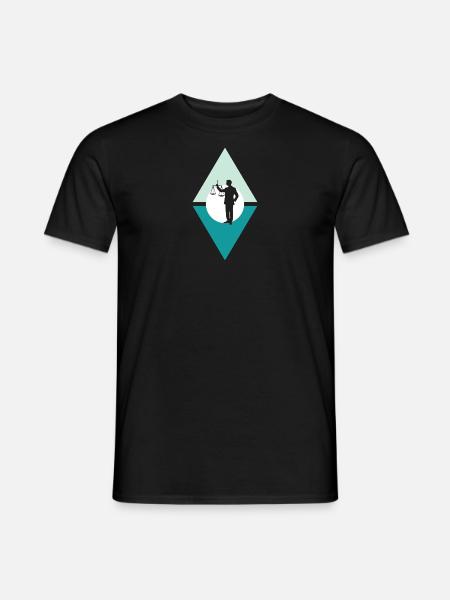Anwalt Absatz Recht - Männer T-Shirt - Schwarz