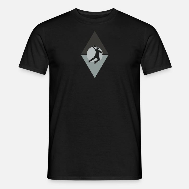 Cornhole Säcke - Männer T-Shirt - Schwarz