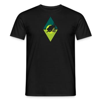 Carnival Funfair Marquee - Men's T-Shirt - black - Front - AI Model Male 178 light (178cm)
