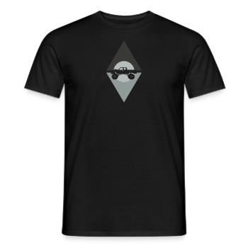 Pilote tout-terrain Monster Truck Motorsport - T-shirt homme - noir - Devant - AI Model Male 178 light (178cm)