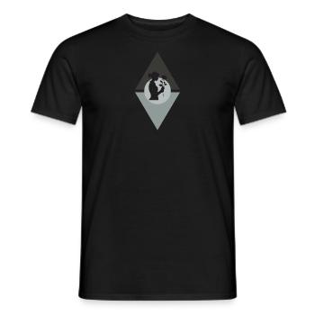 Fleuriste Flower Power Garden - T-shirt homme - noir - Devant - AI Model Male 178 light (178cm)