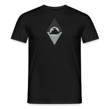 Jet ski motorboat boat boat - Men's T-Shirt - black - Front - AI Model Male 178 light (178cm)