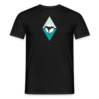 Wingsuit Fliegen Gleiter - Männer T-Shirt - Schwarz - Vorne - AI Model Male 178 light (178cm)
