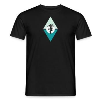 Kletterer Klettern - Männer T-Shirt - Schwarz - Vorne - AI Model Male 178 light (178cm)