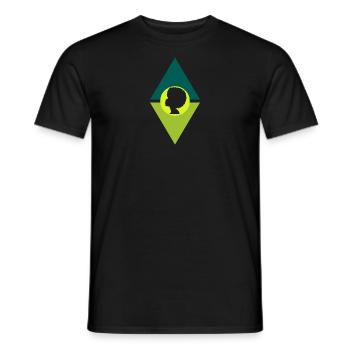 Afro Groove - Männer T-Shirt - Schwarz - Vorne - AI Model Male 178 light (178cm)