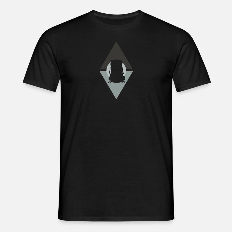 Backpacker Pilgrim Backpacker - T-shirt Homme - noir