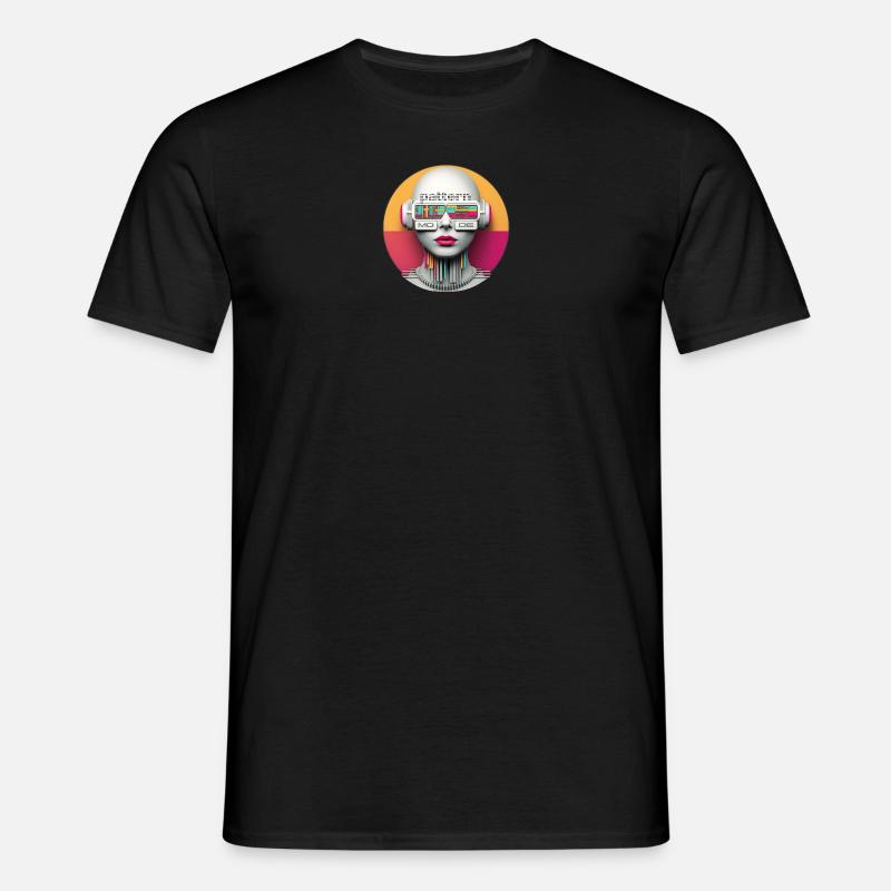 Pattern Mode - Men's T-Shirt - black