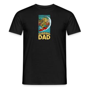 Bali Summer Barong Vacation Indonesia Wave - Men's T-Shirt - black - Front - AI Model Male 178 light (178cm)