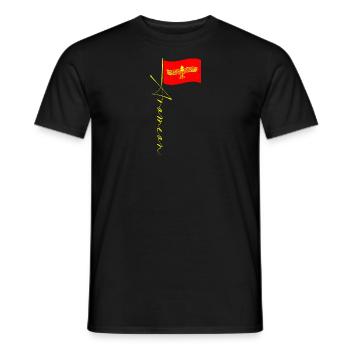 Syrien Aramäer Aram Damaskus Assyrien Antike - Männer T-Shirt - Schwarz - Vorne - AI Model Male 178 light (178cm)