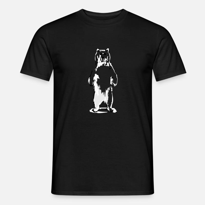 Bear - Men’s T-shirt - black
