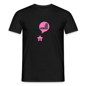 Scherzkeks Keks Scherzartikel Witzig Witz Locker - Männer T-Shirt - Schwarz - Vorne - AI Model Male 178 light (178cm)