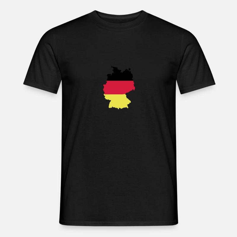 Deutschland - Männer T-Shirt - Schwarz