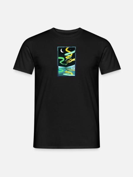 Winter Chills - Männer T-Shirt - Schwarz