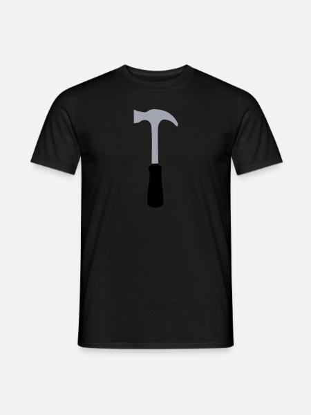 marteau - T-shirt homme - noir