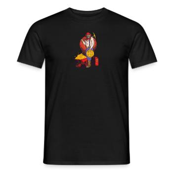 Bitcoin Miner - Männer T-Shirt - Schwarz - Vorne - AI Model Male 178 light (178cm)