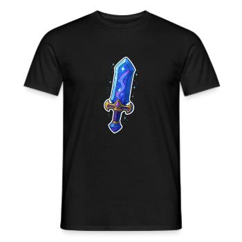 Fantasy Sword - Männer T-Shirt - Schwarz - Vorne - AI Model Male 178 light (178cm)