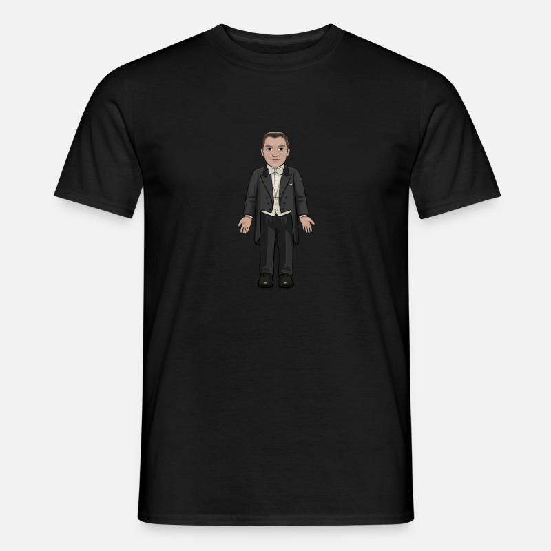 Jussi Björling - Männer T-Shirt - Schwarz