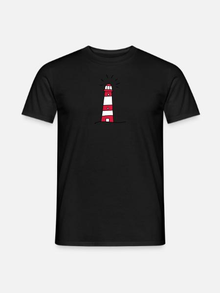 lighthouse - Men's T-Shirt - black