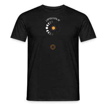 Capricorn AF - Astrology - Männer T-Shirt - Schwarz - Vorne - AI Model Male 178 light (178cm)