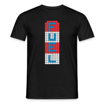 Fuel - Men's T-Shirt - black - Front - AI Model Male 178 light (178cm)