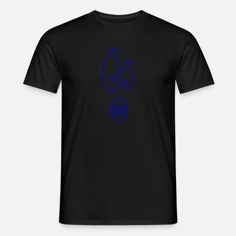 Figur und 9 - Männer T-Shirt - Schwarz