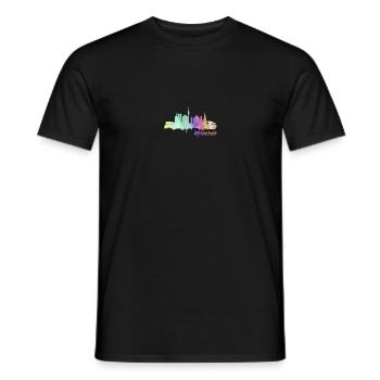 Munich - T-shirt homme - noir - Devant - AI Model Male 178 light (178cm)
