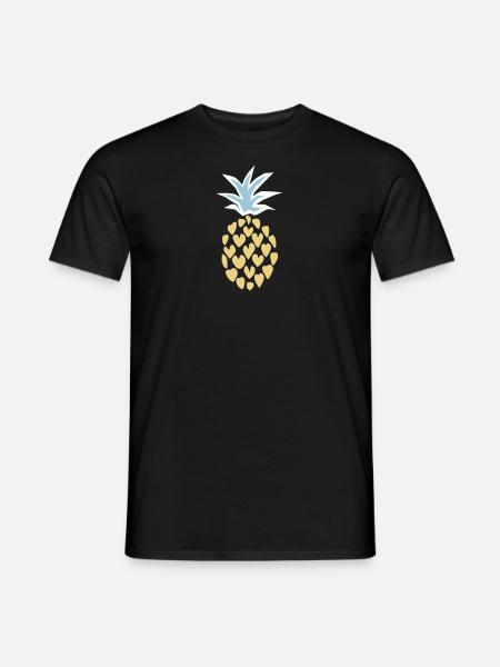 Pineapple - Pineapple Lover - Men's T-Shirt - black