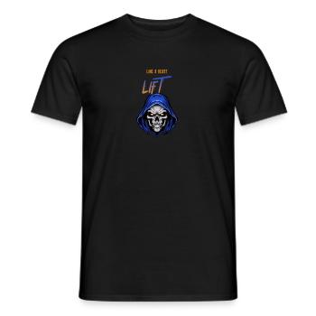 Heben Sie wie ein Biest - Männer T-Shirt - Schwarz - Vorne - AI Model Male 178 light (178cm)