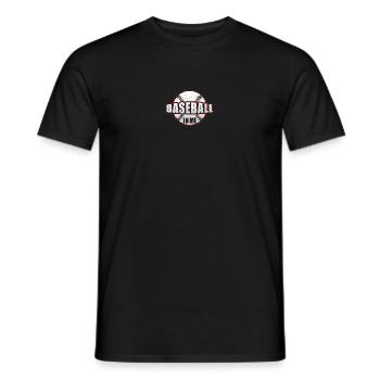 Baseball In Me - Baseball Baseball Player - Men's T-Shirt - black - Front - AI Model Male 178 light (178cm)