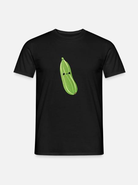 courgette - Men's T-Shirt - black