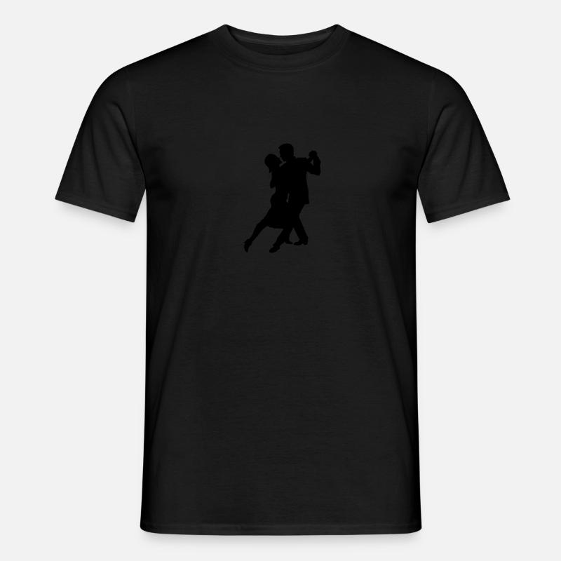 Tango Couple 1 - Farbwechsel - Männer T-Shirt - Schwarz