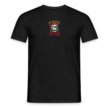 Papa au Rhum Papa au Rhum Geschenk Inspiration Lad - Männer T-Shirt - Schwarz - Vorne - AI Model Male 178 light (178cm)