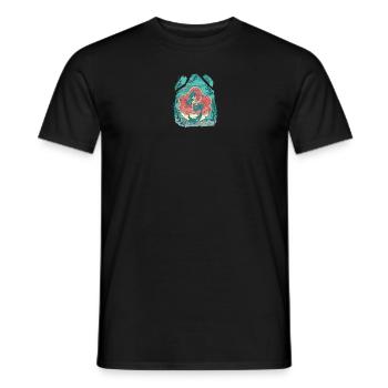 Zombie-Nixe unter Wasser Zombie-Nixe unter Wasser - Männer T-Shirt - Schwarz - Vorne - AI Model Male 178 light (178cm)