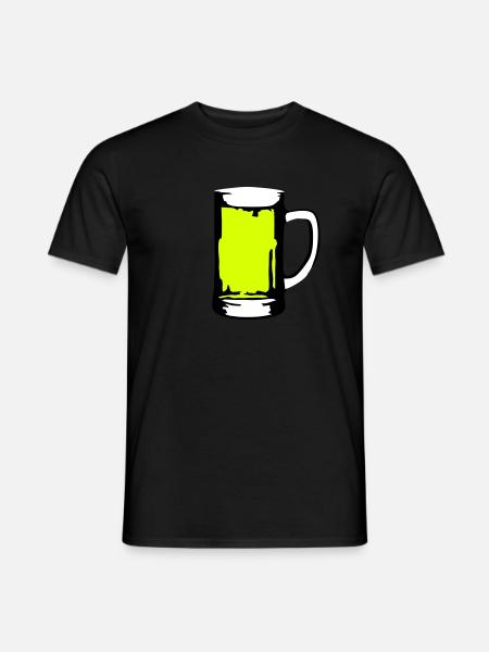 Beer - Men's T-Shirt - black