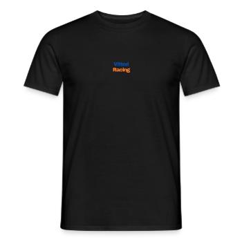 Vittori Racing Logo - Männer T-Shirt - Schwarz - Vorne - AI Model Male 178 light (178cm)
