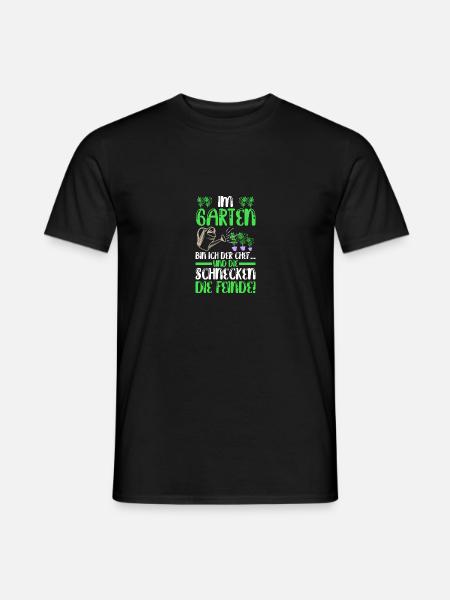 Gärtner Hobbygärtner Garten - Männer T-Shirt - Schwarz
