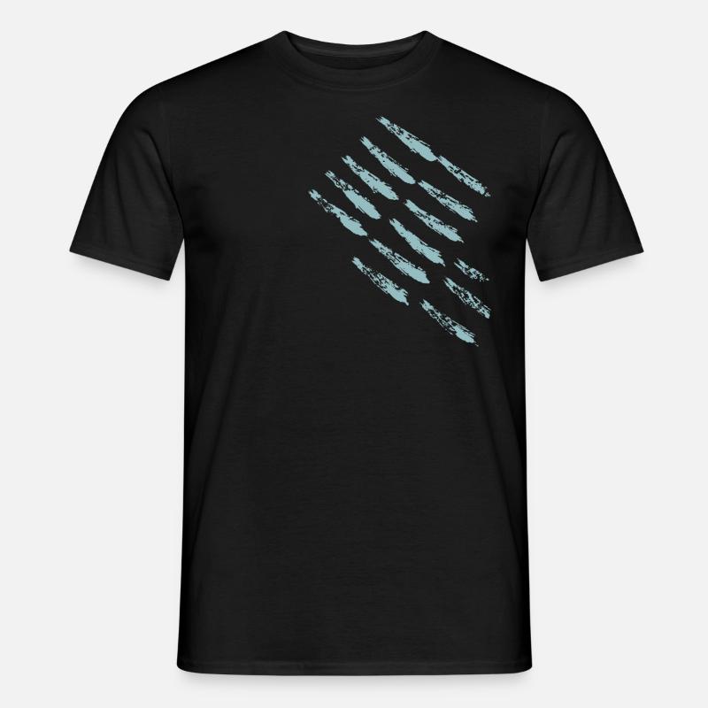 Muster Textur / Hintergrund - ABSTRAKT - Männer T-Shirt - Schwarz