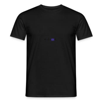 Battement de coeur avec le drapeau européen - ECG - T-shirt homme - noir - Devant - AI Model Male 178 light (178cm)