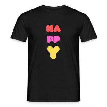 CONTENT - T-shirt homme - noir - Devant - AI Model Male 178 light (178cm)