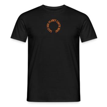 Retten Sie jetzt unseren Planeten Erde! - Männer T-Shirt - Schwarz - Vorne - AI Model Male 178 light (178cm)