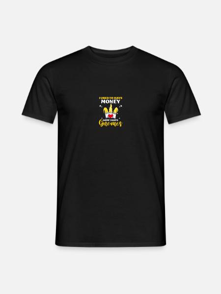 Gnomies Gardening Garden Gnome - Men's T-Shirt - black