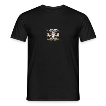 Bartagame - Männer T-Shirt - Schwarz - Vorne - AI Model Male 178 light (178cm)