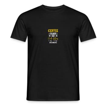 Soins intensifs infirmiers - T-shirt homme - noir - Devant - AI Model Male 178 light (178cm)