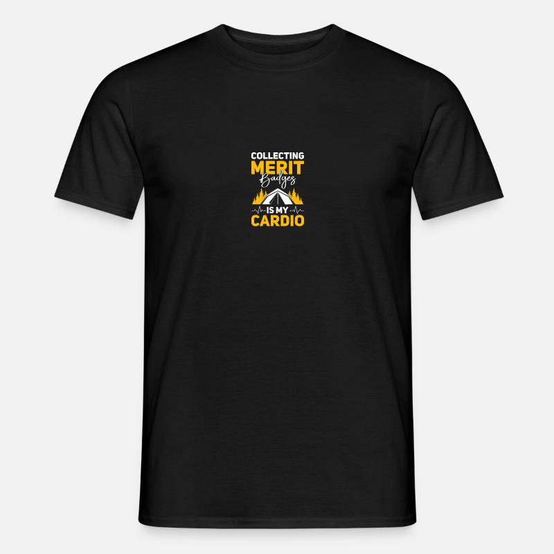 Pfadfinderführer - Männer T-Shirt - Schwarz
