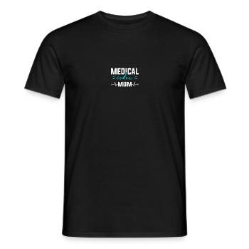 Medizinische Kodierung Medizinische Kodierer - Männer T-Shirt - Schwarz - Vorne - AI Model Male 178 light (178cm)